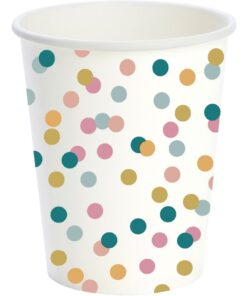 Duni Papieren Bekers Dream Dots 24 cl 10 Stuks