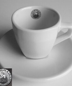 Intermezzo Espresso Kop en Schotel Alex Meijer Logo 3 Stuks