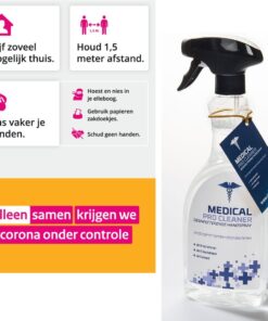 Medical Pro Cleaner Desinfecterende Handspray 750 ml