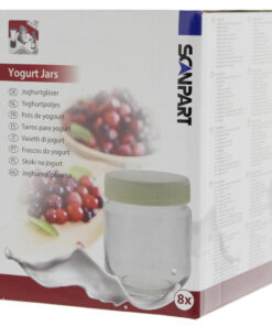 Scanpart Yoghurtpotjes 150ml 8 Stuks