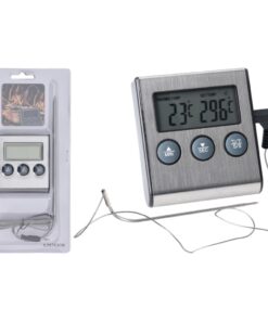 Excellent Houseware Digitale Vleesthermometer Zilver