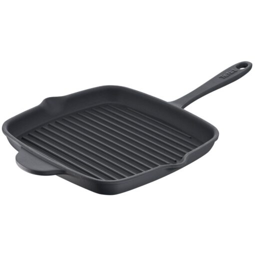 Tefal Tradition Gietijzeren Grillpan 26 cm Zwart