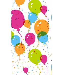 Duni Papieren Tafellaken Splash Balloons 120x180 cm
