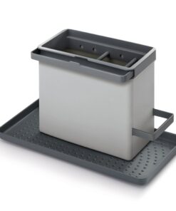 Metaltex Kitchen Helpers Tidy Tex Gootsteen Organiser 24x13x14 cm Grijs