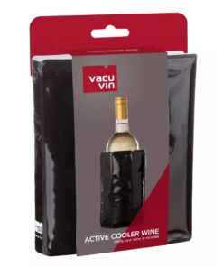 Vacuvin Wijnkoeler Zwart