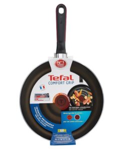 Tefal Comfort Grip Koekenpan 20 cm Zwart/Rood