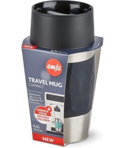 Emsa N2160100 Travel Mug Compact 0.3L Zwart