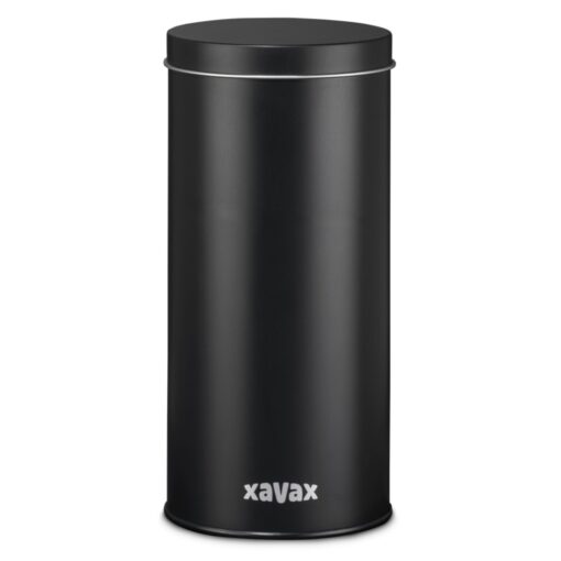 Xavax Koffiepad-blik Voor Bewaren Van 20 Senseo-pads Etc. Metaal Zwart