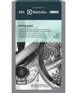 AEG M2GCP100 Super Care Ontkalker voor Wasmachine en Vaatwasser 2 Zakjes