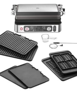 Braun CG9167 MultiGrill 9 Pro Contactgrill RVS/Zwart