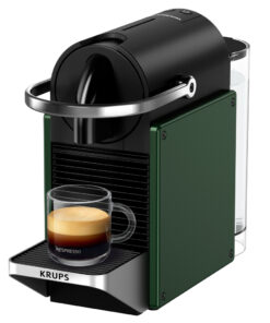 Krups XN3063 Nespresso Pixie Koffiecupmachine Donkergroen/Zwart