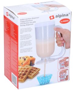 Alpina Beslagdispenser 900 ml Wit/Transparant