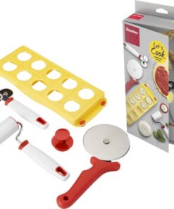 Metaltex Deko Food Line Set voor Pasta en Pizza