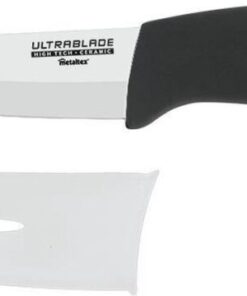 Metaltex UltraBlade Keramisch Mes Lemmet 13cm Soft Touch Ergonomische Greep Totale lengte 25