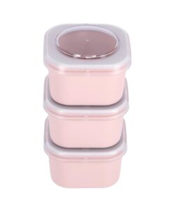 Sunware Sigma Home Lunchbakjes 3 Stuks Roze