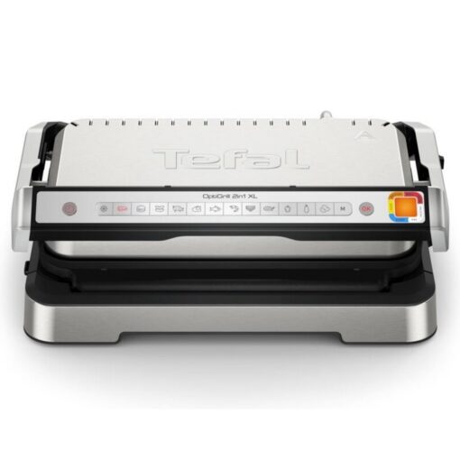 Tefal GC782D OptiGrill Intelligente Contactgrill RVS/Zwart