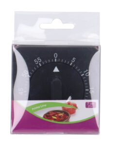 Patisse Kookwekker 7 cm Zwart/Siliconen