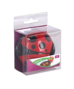 Patisse Kookwekker Lieveheersbeestje 6 cm Zwart/Rood