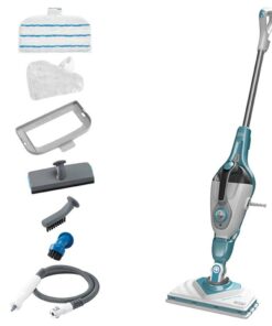 Black&Decker BHSM168U-QS Steam Mop 1600W Aqua/Wit