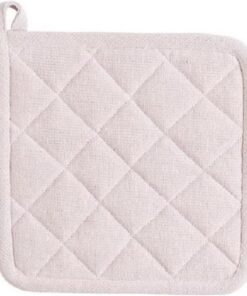 Linen & More 2 stuks Pannenlappen soft pink