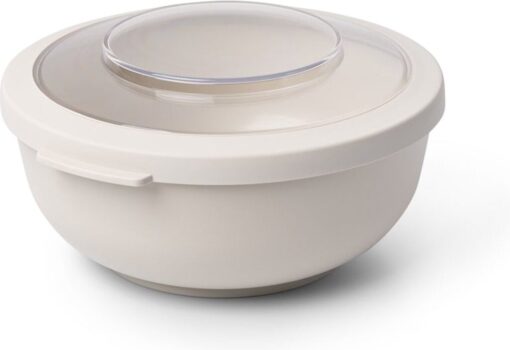 Amuse Life Bowl Lunchbox Compacte Vershouddoos met Tritan Deksel 200 ml Grijs