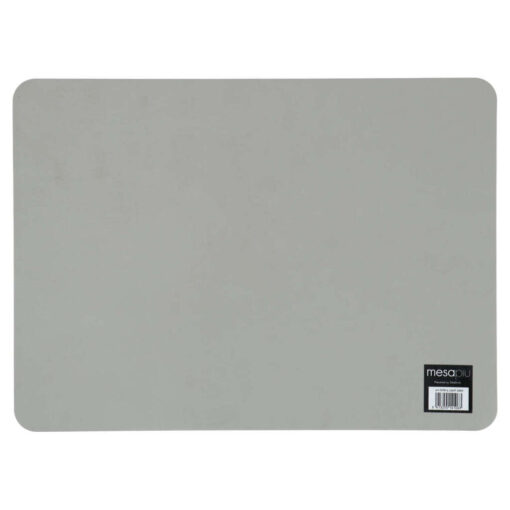 Placemat Lederlook Light Grey 45x33 Cm