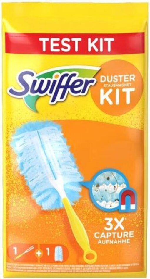 Swiffer Stof MagneetStarter Kit Handle + 1 linnen