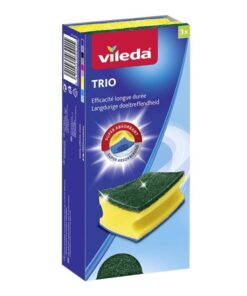 Vileda Schuurspons Trio 3 Stuks