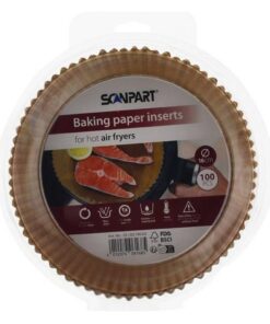 Scanpart Bakpapier Airfryer 16 cm 100 Stuks