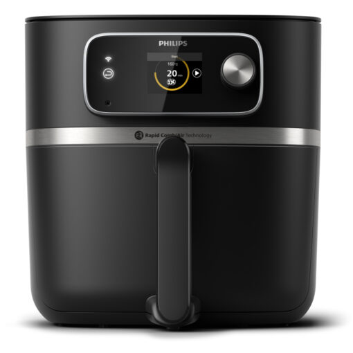 Philips HD9880/90 7000 Series Airfryer Combi Connected XXL 8.3L 2200W Zwart/RVS