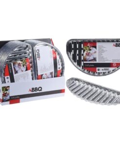 Aluminium Grillschalen Set 4 Stuks