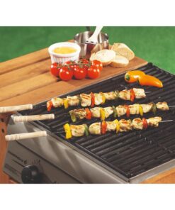 Alternative view of BBQ Collection Barbecuespies 38.5 cm 4 Stuks RVS/Hout