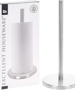 Excellent Houseware Keukenrolhouder RVS