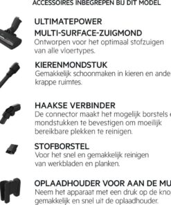 Alternative view of AEG AP71UB14DB Ultimate 7000 Accu Steelstofzuiger Antraciet