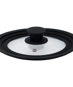 Alternative view of Alpina Glazen Deksel met Siliconen Rand 24/26/28 cm