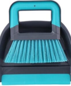 Alpina Stoffer en Blik 19x21.5 cm Blauw/Grijs