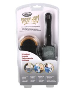 Aqua Laser Sticky Hero Kledingborstel Goud/Zwart