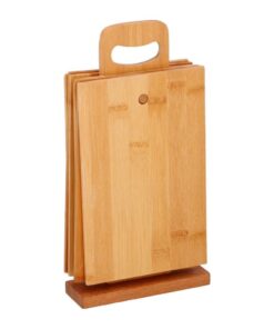 Alternative view of Bamboe Snijplanken Set + Houder 7-delig