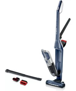 Bosch BBH3K2800 Flexxo Accu Steelstofzuiger Blauw/Zilver