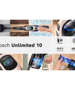 Alternative view of Bosch BBS1041RBA Unlimited 10 Accu Steelstofzuiger Antraciet