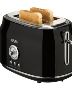 Bourgini Retro Broodrooster Zwart