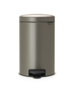 Brabantia NewIcon Pedaalemmer 12L Platinum