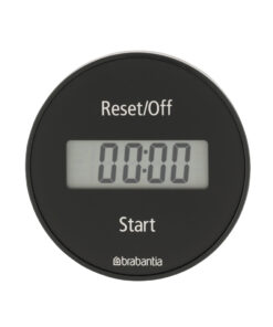 Brabantia Tasty+ Kookwekker met Magneet Dark Grey