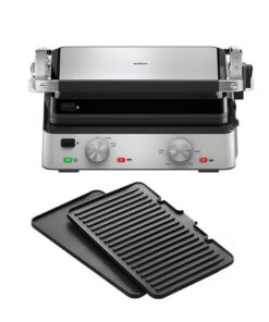 Braun CG7020 MultiGrill 7 Contactgrill Zwart/RVS