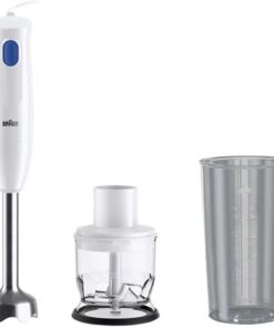 Braun MQ10.201M Staafmixer Wit/RVS