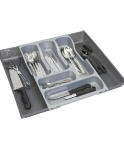 Alternative view of Curver Bestekbak Uitschuifbaar 7-vaks Grijs/Antraciet