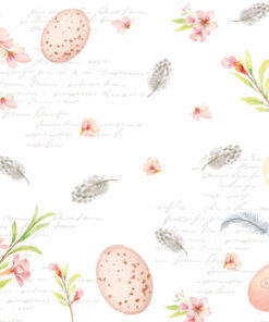 Duni Servetten Eggs and Feathers 33x33 cm 20 Stuks