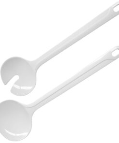 Fackelmann Basic Saladeset 26 cm Wit SAN Kunstof 2 Stuks