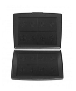 Fritel 142365 Bakplaten Gaufrettes Zwart