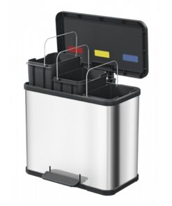 Alternative view of Hailo 0633-260 Öko Trio Plus L Pedaalemmer 3x9L Zwart